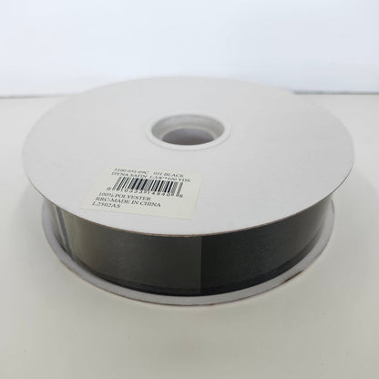 Black Satin Ribbon