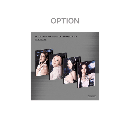 BLACKPINK - DEADLINE 3RD MINI ALBUM WEVERSE SHOP GIFT SILVER VER - COKODIVE