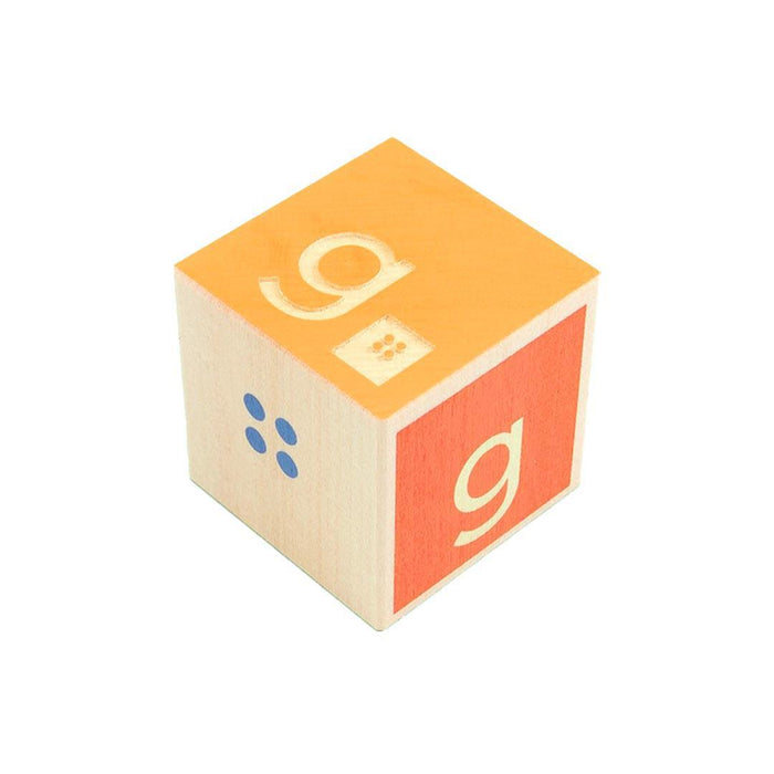 Blocks - Braille Letters (Set of 28) by Uncle Goose