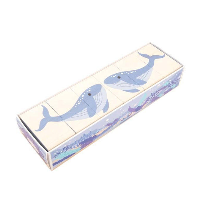 Blocks - Ocean Environments (Set of 6) by Uncle Goose