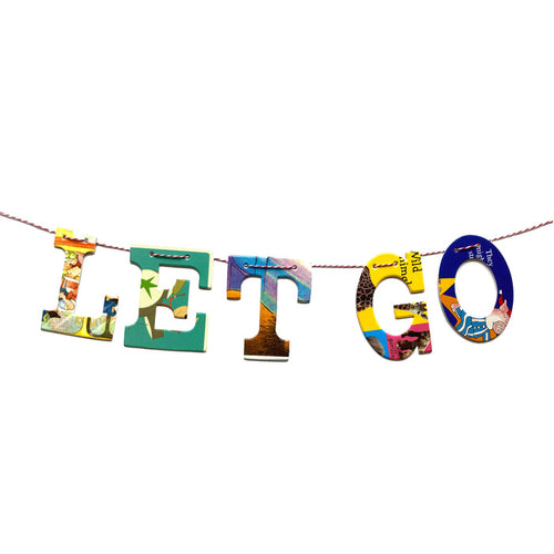 Board Book Garland DIY Kit LET GO