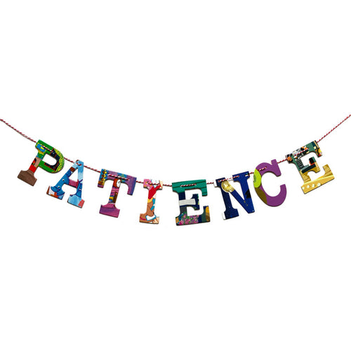 Board Book Garland DIY Kit PATIENCE