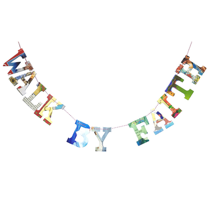 Board Book Garland Kit -- WALK BY FAITH
