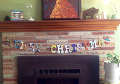 Board Book Garland Kit - MERRY CHRISTMAS