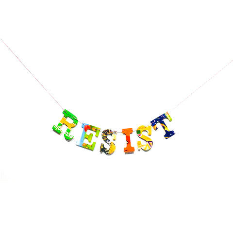 Board Book Garland Kit RESIST