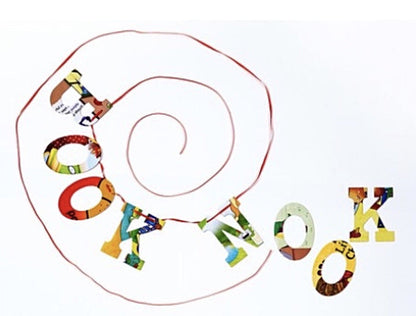 Board Book Phrase Garland Kit BOOK NOOK