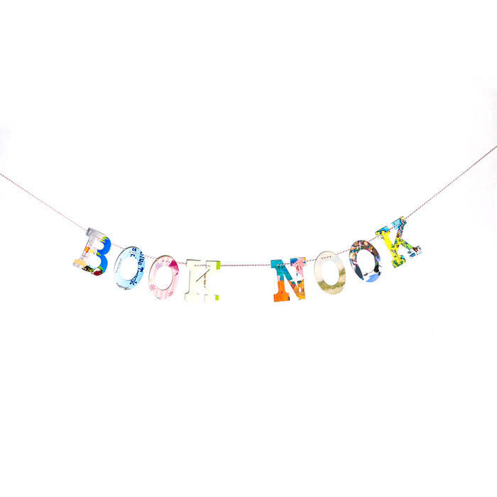 Board Book Phrase Garland Kit BOOK NOOK