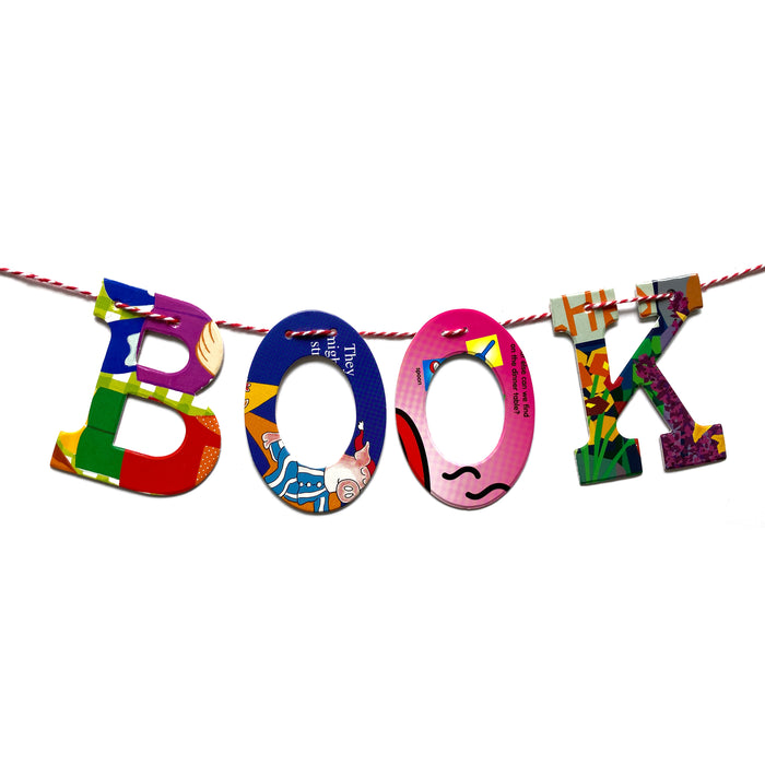 Board Book Phrase Garland Kit BOOK NOOK