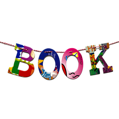 Board Book Phrase Garland Kit BOOK NOOK