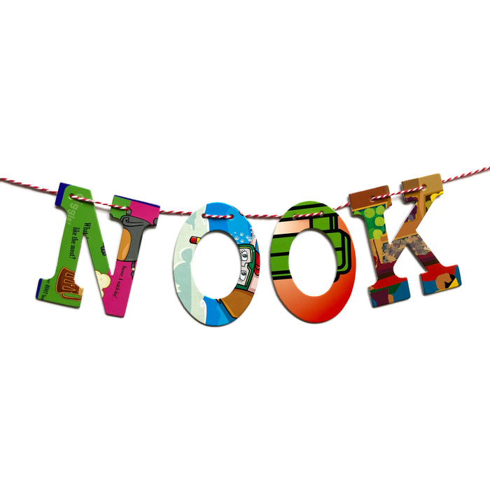 Board Book Phrase Garland Kit BOOK NOOK