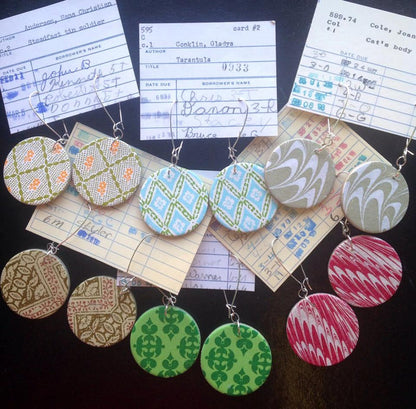 Book Lover Earrings -- 28