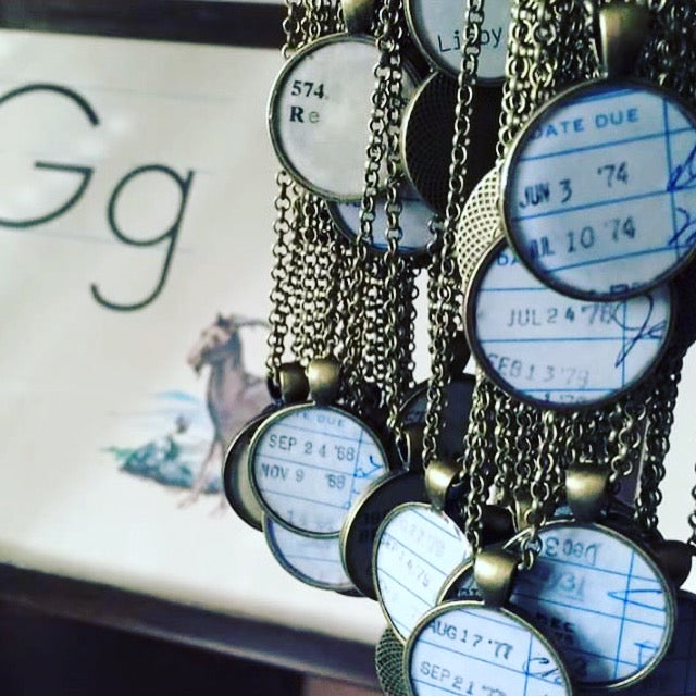 Book Lover Necklace --May 15