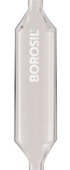 Borosil® Pipettes - Volumetric - Class A - 15mL - Individual Cert - CS/10 - SolventWaste.com