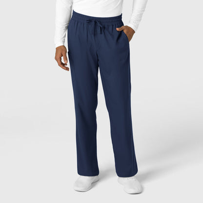Boundless Men's Straight Leg Scrub Pant Navy