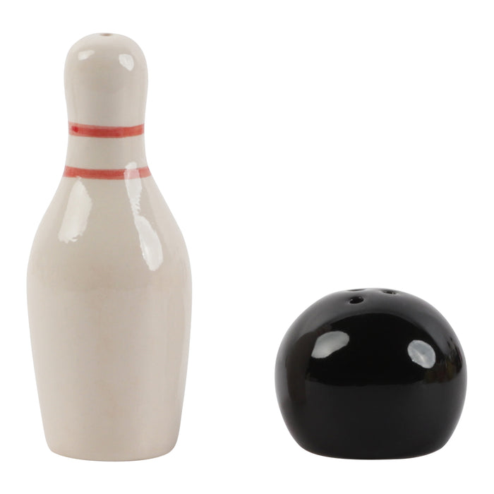 Bowling Ball & Pin Salt & Pepper Set
