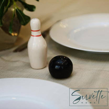 Bowling Ball & Pin Salt & Pepper Set