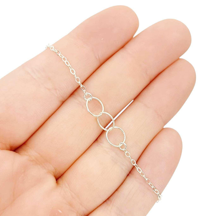 Bracelet - Trio (Sterling Silver) by Foamy Wader
