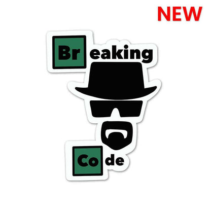 Breaking Code Sticker - Stickers | STICK IT UP