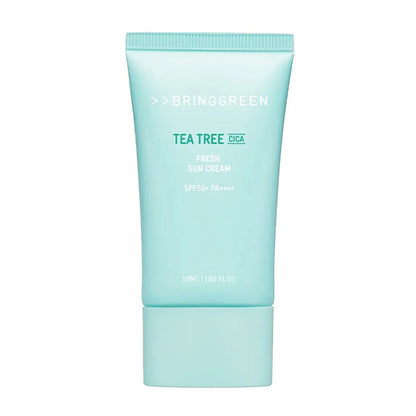 [BRING GREEN] Tea Tree Cica Fresh Sun Cream SPF 50+ PA++++ 50ml - Ballagrio