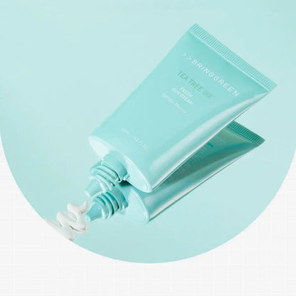[BRING GREEN] Tea Tree Cica Fresh Sun Cream SPF 50+ PA++++ 50ml - Ballagrio