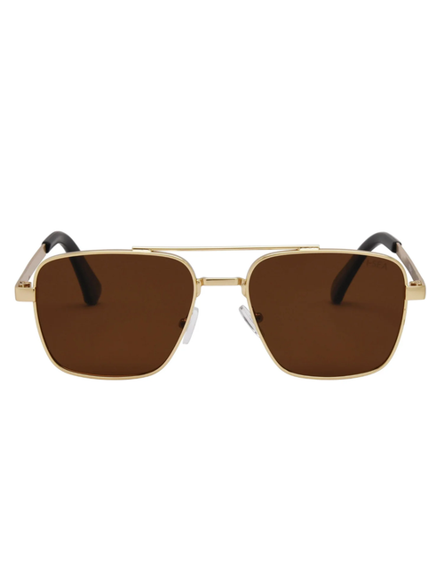 Brooks Sunnies- Gold/Blue Gradient