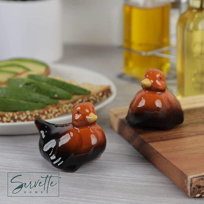 Brown Duck Salt and Pepper Shaker Set