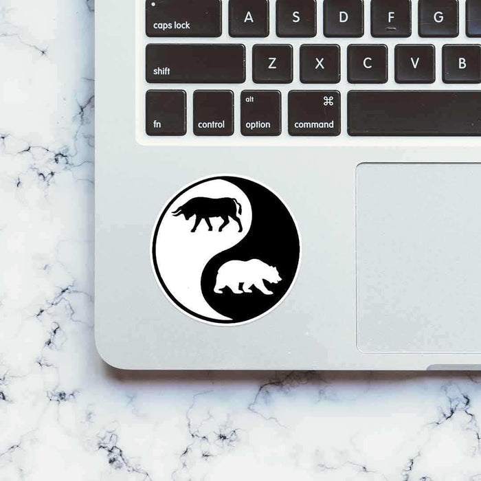 Bull and Bear Sticker - Stickers | STICK IT UP