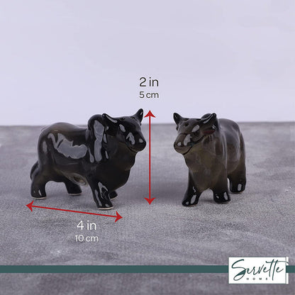 Bull Salt & Pepper Set