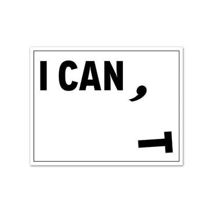 CAN I? Sticker - Stickers | STICK IT UP