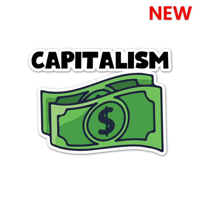 Capitalism Sticker - Stickers | STICK IT UP