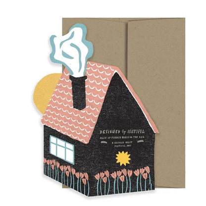Card - All Occasion - Folk Home by Isatopia