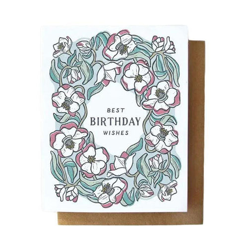 Card - Birthday - Hellebore Floral by Root and Branch Paper Co.