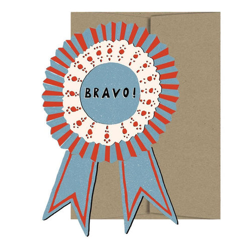 Card - Congratulations - Bravo Medallion by Isatopia