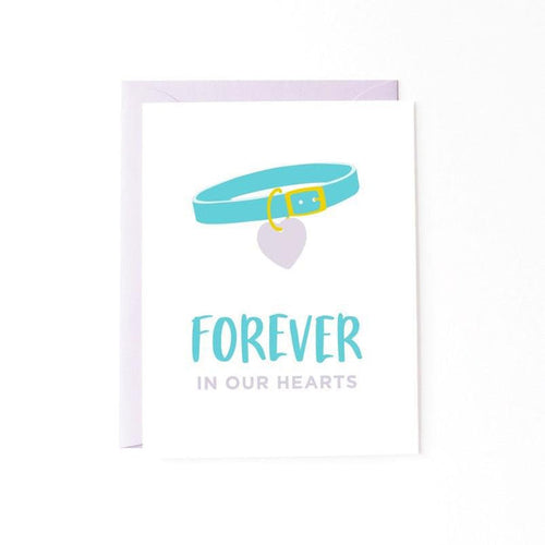 Card - Sympathy - Forever In Our Hearts by Graphic Anthology