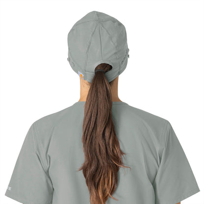 Force Essentials Unisex Beanie Scrub Cap Grey back view