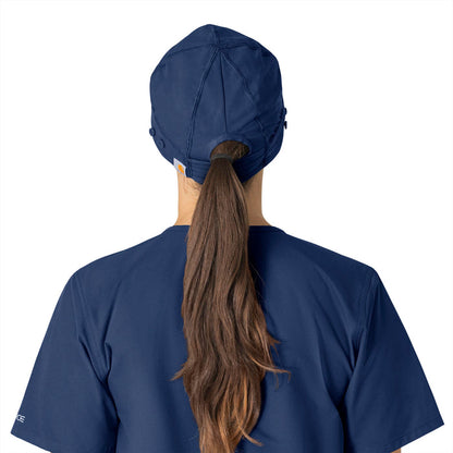 Force Essentials Unisex Beanie Scrub Cap Navy back view