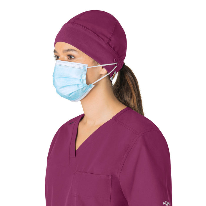 Carhartt Essentials Unisex Beanie Scrub Cap - Wine