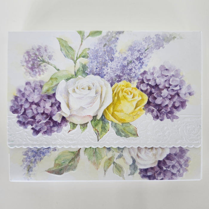Carol Wilson Roses and Hydrangeas Boxed Cards