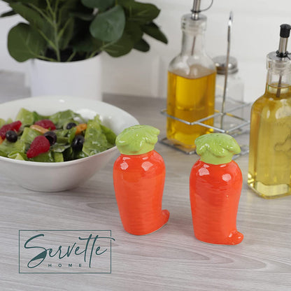 Carrot Salt and Pepper Shaker Set