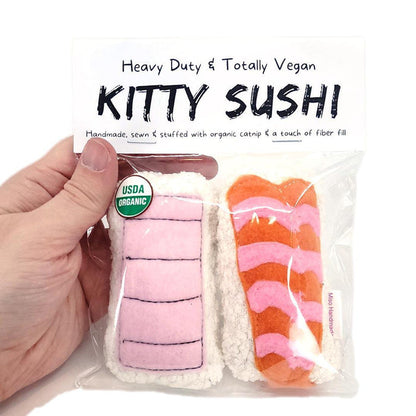 Cat Toy - Catnip Sushi (Set of 2) by Miso Handmade