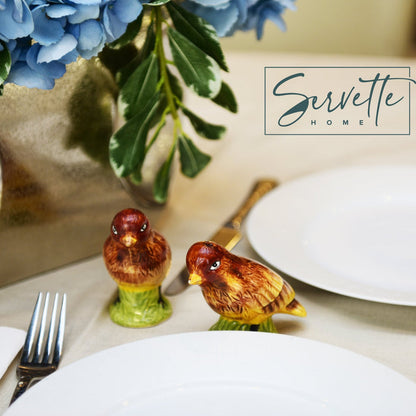 Ceramic Quail Salt and Pepper Shaker