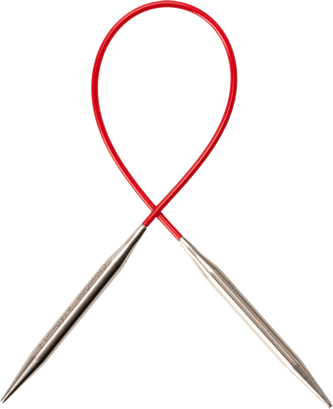 ChiaoGoo Red and Red Lace Circular Needles - Sizes 00 to 8