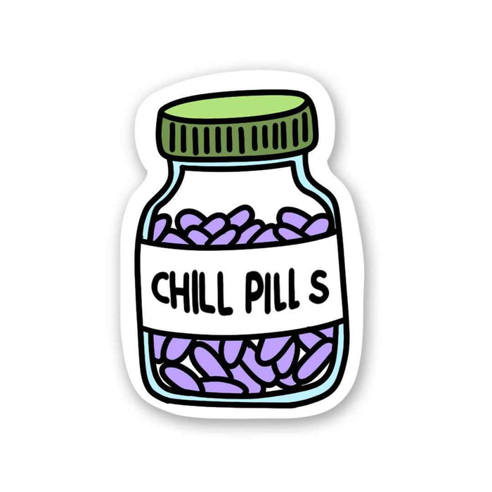 Chill Pill Sticker - Stickers | STICK IT UP