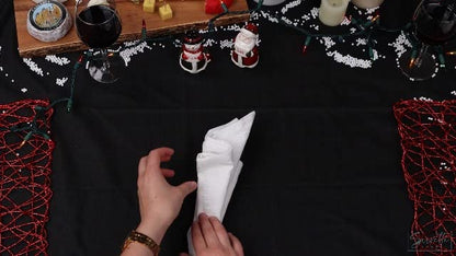 Christmas Wreath Napkin Rings