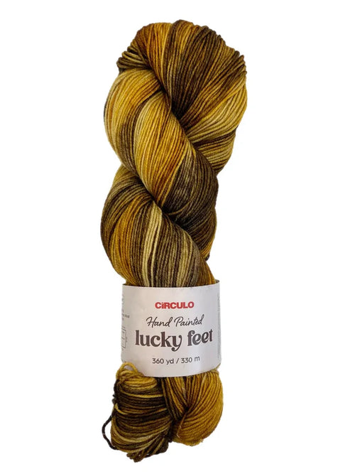 Circulo- Hand Painted Lucky Feet