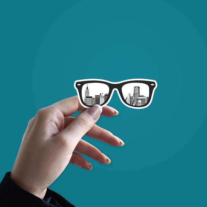City Glasses sticker - Stickers | STICK IT UP