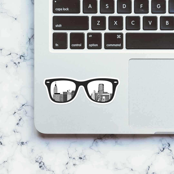 City Glasses sticker - Stickers | STICK IT UP