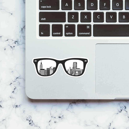 City Glasses sticker - Stickers | STICK IT UP