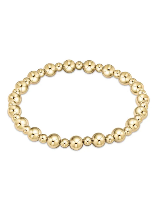 Classic Grateful Pattern 6mm Bead Bracelet-EN
