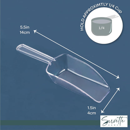 Clear Candy Scoop - 2 Packs